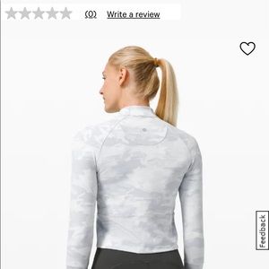 Lulu Lemon half zip